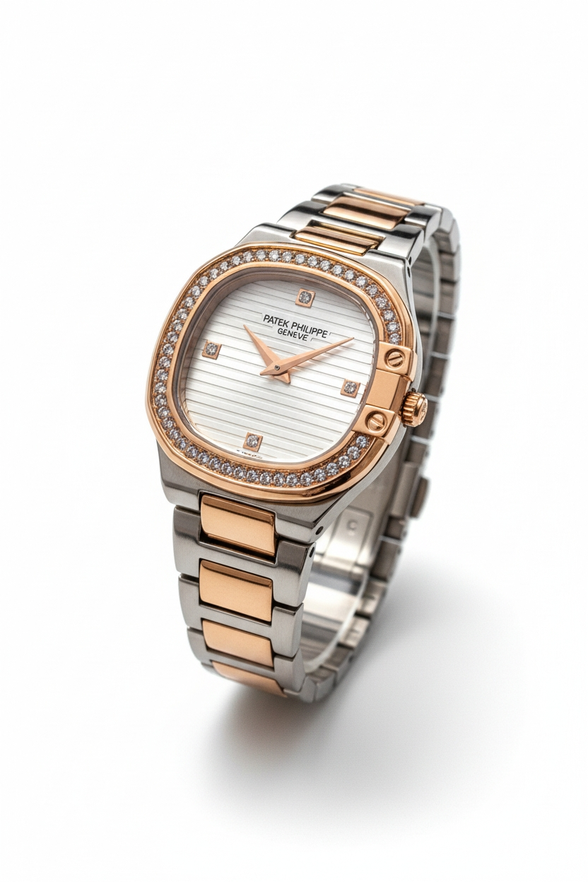 Patek Philip Nautilus Style Two Tone